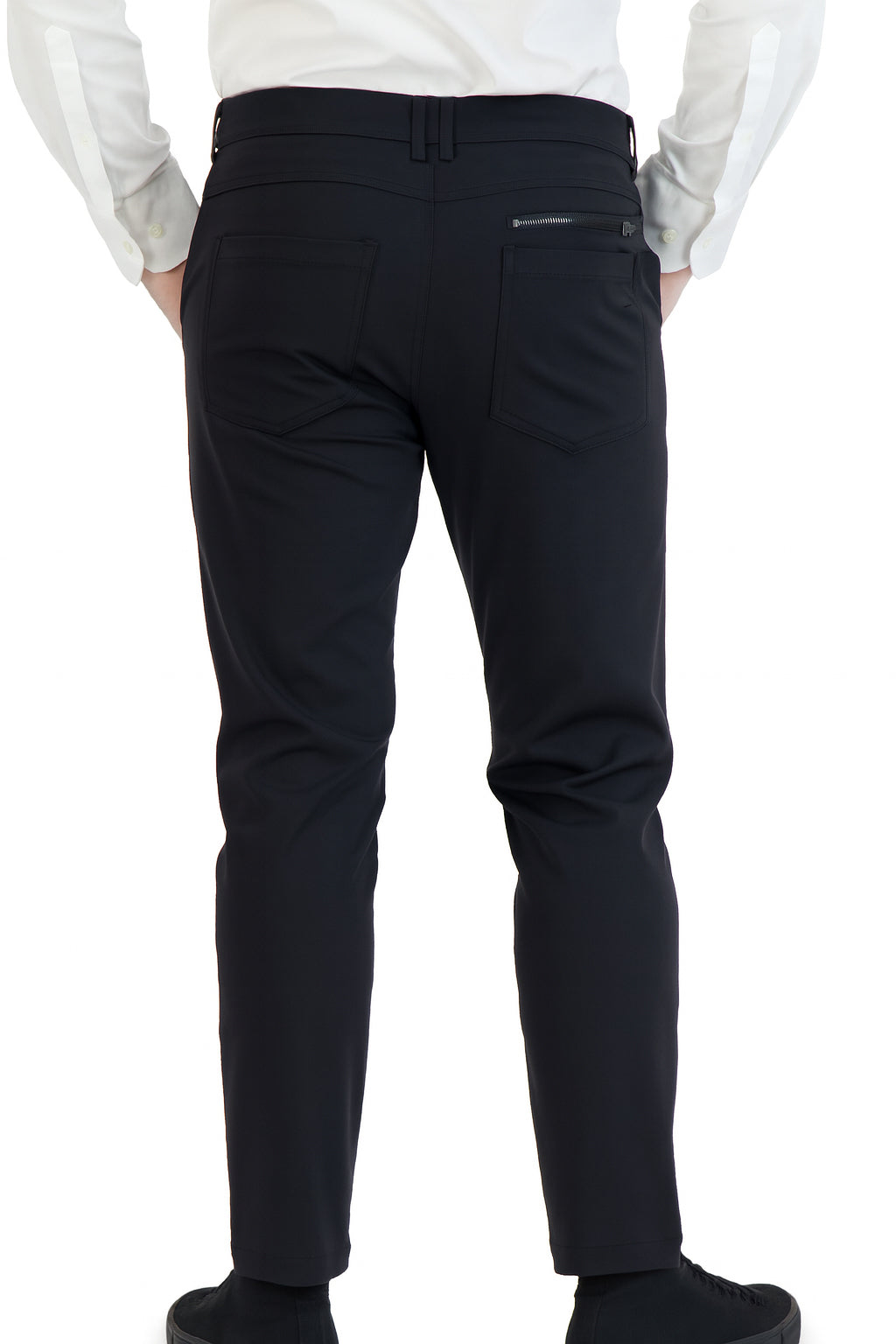 Stretch Men's Chinos Casual Black