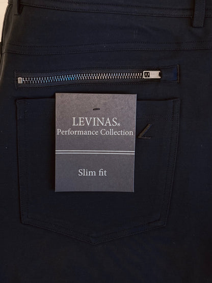 Stretch Men's Chinos Casual Black