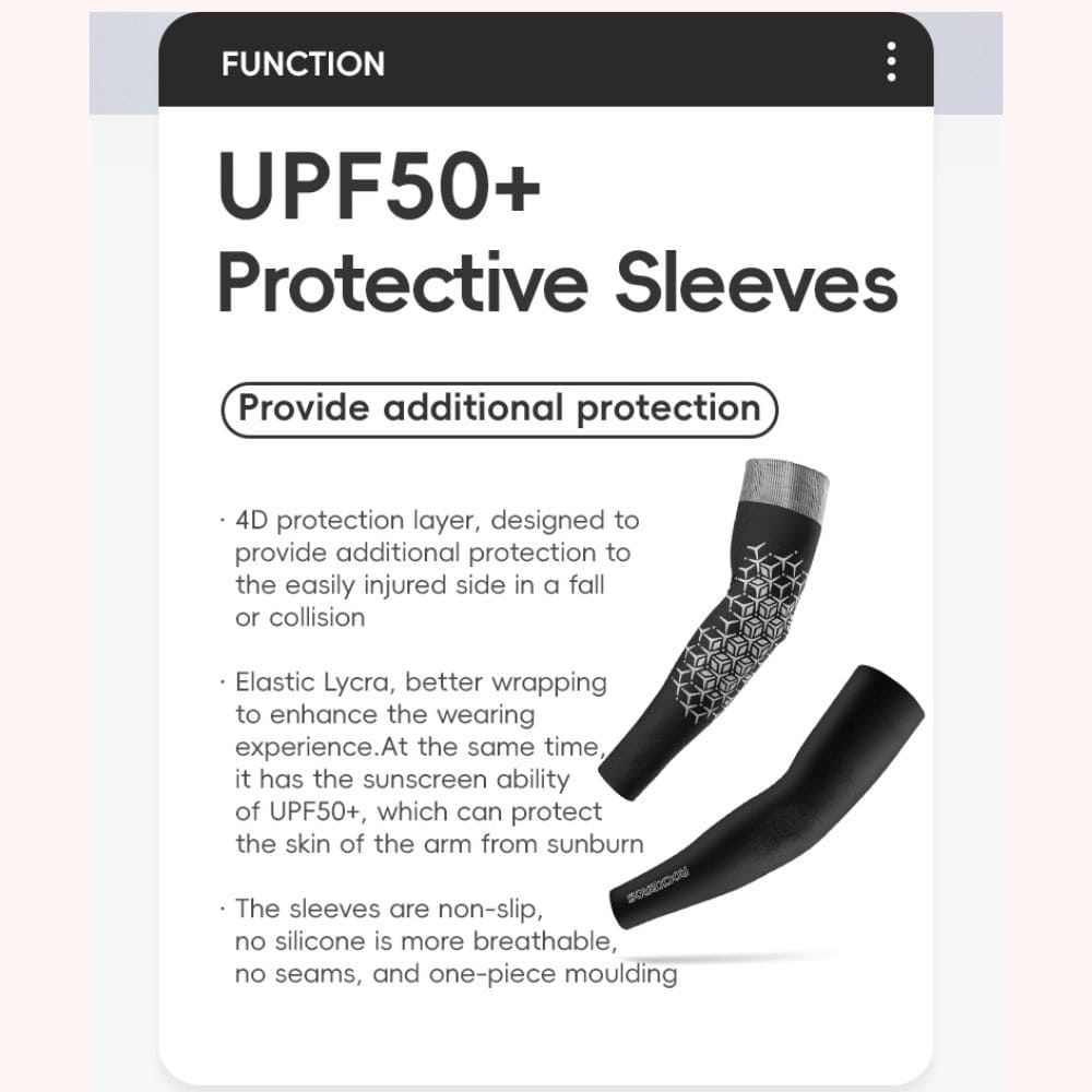 UV Protective Arm Sleeves